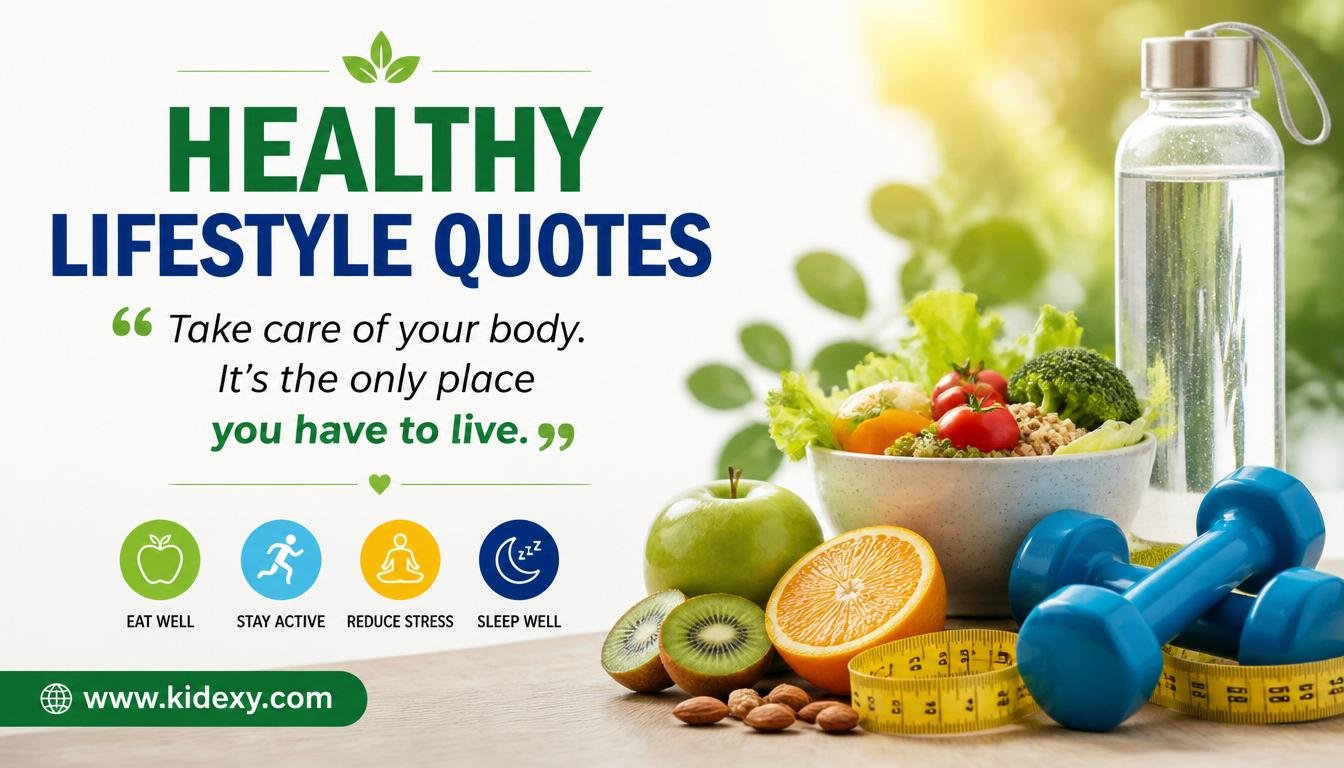 healthy lifestyle quotes